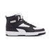 Sneakers alte bianche e nere con logo a contrasto Puma Rebound Joy Jr, Brand, SKU s352500112, Immagine 0